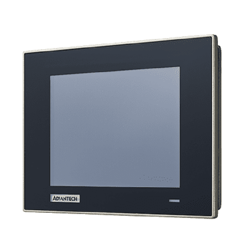 6.5インチ VGA  LCDパネルマウントモニター　抵抗膜式（シングルタッチ）+ ACアダプタ・ケーブル